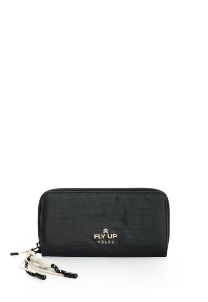 Porta Chequera Rush En Lona Para Mujer Fly Up Porta Chequera Rush En Lona Para Mujer Fly Up Negro FLY UP