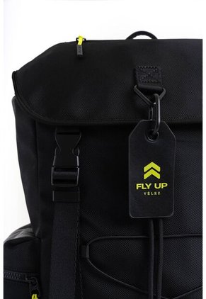 Morral Fly Up Quality En Lona Para Hombre Multifuncional Morral Fly Up Quality En Lona Para Hombre Multifuncional Negro FLYUP