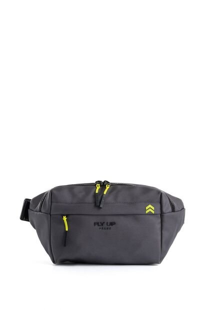 Riñonera Fly Up Wave 2.0 De Lona Para Hombre Clásica Riñonera Fly Up Wave 2.0 De Lona Para Hombre Clásica Gris FLYUP