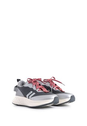 Tenis Fly Up Spirited En Textil Y Cuero Para Mujer Silueta Liviana Tenis Fly Up Spirited En Textil Y Cuero Para Mujer Silueta Liviana Gris 35 FLYUP