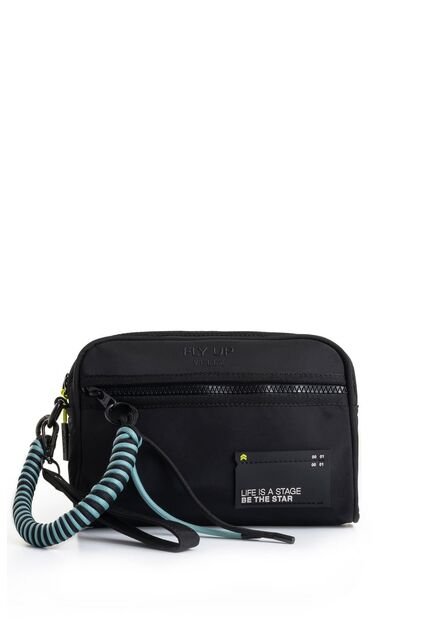 Cosmetiquera Fly Up Joy Para Mujer Detalle Contraste Cosmetiquera Fly Up Joy Para Mujer Detalle Contraste Negro FLYUP