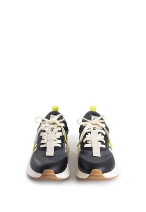 Tenis Fly Up Spirited 2.0 En Textil Y Cuero Para Hombre Contraste Tenis Fly Up Spirited 2.0 En Textil Y Cuero Para Hombre Contraste Negro 39 FLYUP