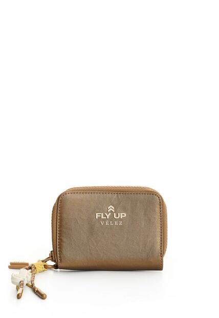 Billetera En Lona Rush Para Mujer Fly Up Billetera En Lona Rush Para Mujer Fly Up Bronce FLY UP