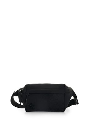Riñonera En Lona Para Mujer Wave Floral Riñonera En Lona Para Mujer Wave Floral Negro FLY UP