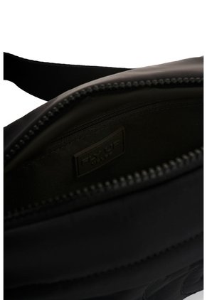 Riñonera En Lona Para Mujer Wave Floral Riñonera En Lona Para Mujer Wave Floral Negro FLY UP