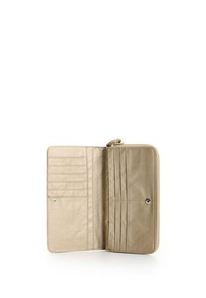 Porta Chequera Rush En Lona Para Mujer Fly Up Porta Chequera Rush En Lona Para Mujer Fly Up Dorado FLY UP