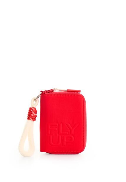 Billetera Rush En Lona Para Mujer Fly Up Billetera Rush En Lona Para Mujer Fly Up Rojo FLY UP