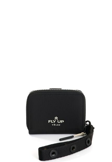Billetera En Lona Para Mujer Rush Billetera En Lona Para Mujer Rush Negro FLY UP