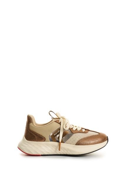 Tenis De Cuero Y Malla Para Mujer Fibermesh Fly Up Tenis De Cuero Y Malla Para Mujer Fibermesh Fly Up Bronce 36 FLYUP