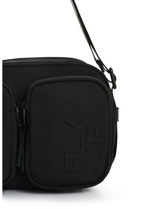 Bandolera Slim En Lona Para Mujer Fly Up Bandolera Slim En Lona Para Mujer Fly Up Negro FLY UP