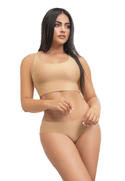 Conjunto Mujer Beige FI 88780