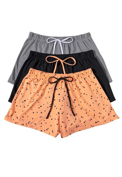 Short Paq X3 Mujer Multicolor FI 32784