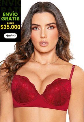 Brasier Mujer Vino Tinto FI 83261