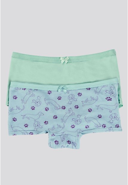 Bóxer Paq X2 Infantil Cristal FI 10005423