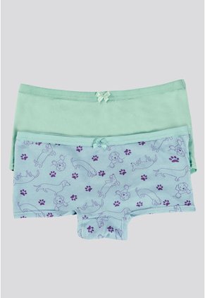 Bóxer Paq X2 Infantil Cristal FI 10005423