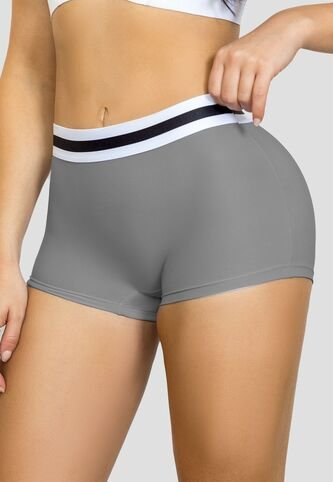 Bóxer Mujer Gris Claro Fi 9601 Formas Intimas