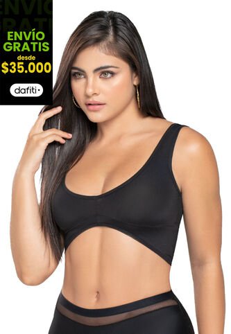 Brasier Mujer Negro FI 4573 Formas Intimas