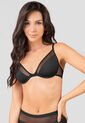 Brasier Mujer Negro FI 102331 de Formas Intimas