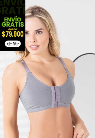 Brasier Gris Medio FI 76148 Formas Intimas