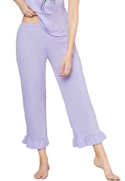 Pantalón Pijama Mujer Lila Tech Fi 2198