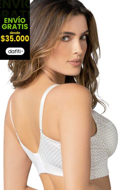 Brasier Adulto Estafiado Marfil Fi 78822