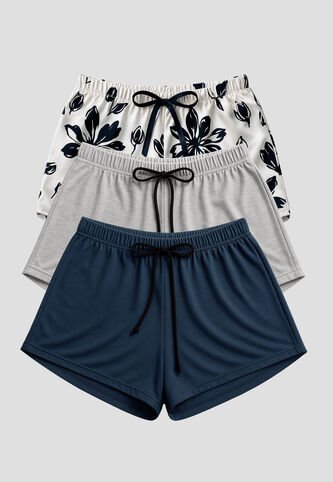 Short Paq X3 Mujer Multicolor Fi 112360 Formas Intimas