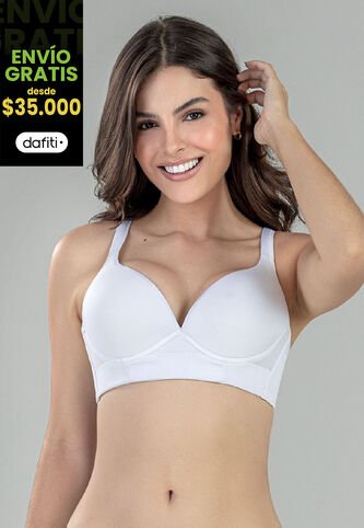 Brasier Mujer Blanco FI 96334 Formas Intimas