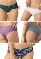 Cachetero Paq X5 Mujer Multicolor Fi 88633 de Formas Intimas
