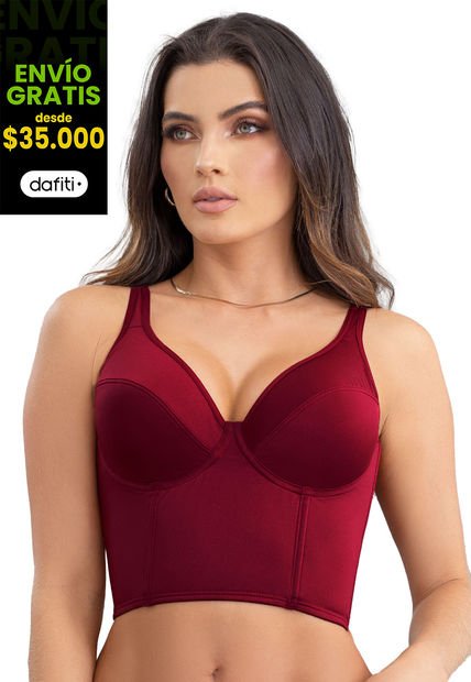 Corset Mujer Rojo FI 89845