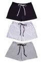 Short Paq X3 Mujer Multicolor Formas Intimas 76308 de Formas Intimas