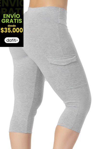 Capri Mujer Gris FI 5004