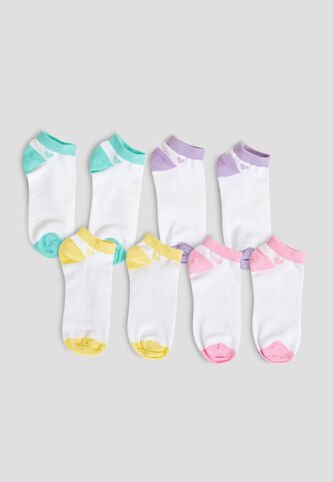 Medias Paq X4 Infantil Femenino Multicolor Fi 106053 Formas Intimas