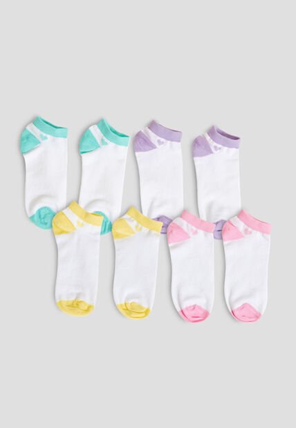 Medias Paq X4 Infantil Femenino Multicolor Fi 106053