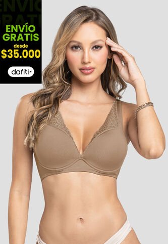 Brasier Mujer Mocca FI 100951 Formas Intimas
