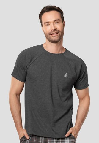 Camiseta Hombre Negro Cross FI 105946 Formas Intimas