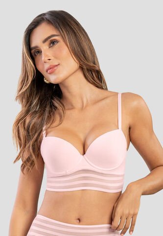 Brasier Mujer Rosa Fi 114110 Formas Intimas