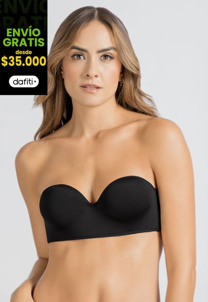 Brasier Mujer Negro Fi 104295