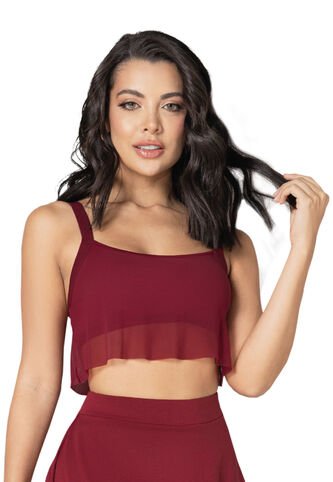 Top Mujer Rojo Fi 3622 Formas Intimas