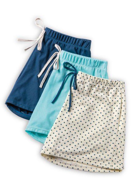 Short Paq X3 Mujer Multicolor FI 76308