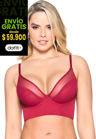 Bustier Mujer Rojo FI 92886 Formas Intimas