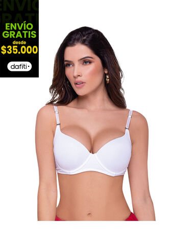 Brasier Mujer Blanco FI 71702 Formas Intimas