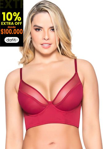 Bustier Mujer Rojo FI 92886 Formas Intimas