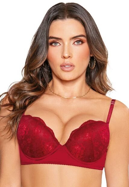 Brasier Mujer Vino Tinto FI 83261