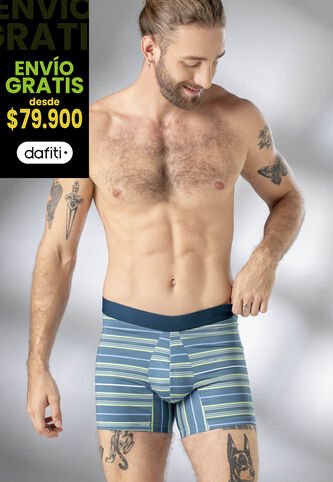 Bóxer Paq X3 Hombre Multicolor FI 1897 Formas Intimas