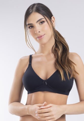 Brasier Mujer Negro FI 96392 Formas Intimas