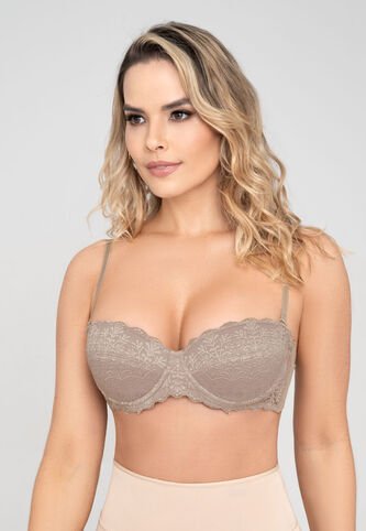 Brasier Mujer Gris FI 103349 Formas Intimas