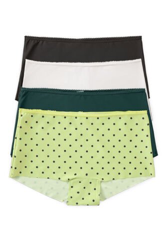 Cachetero Paq X4 Mujer Multicolor Fi 6965 Formas Intimas