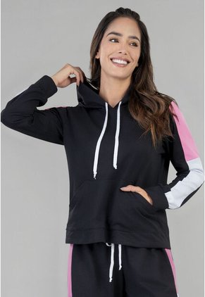 Buzo Mujer Negro FI 5564