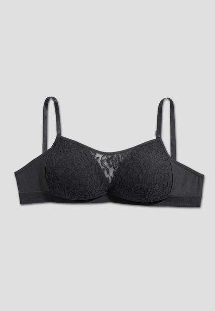 Brasier Mujer Negro Fi 114999