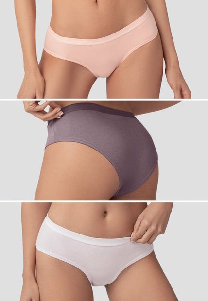 Cachetero Paq X3 Mujer Multicolor Fi 31546